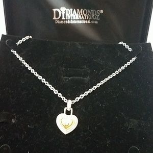 Diamond accent necklace